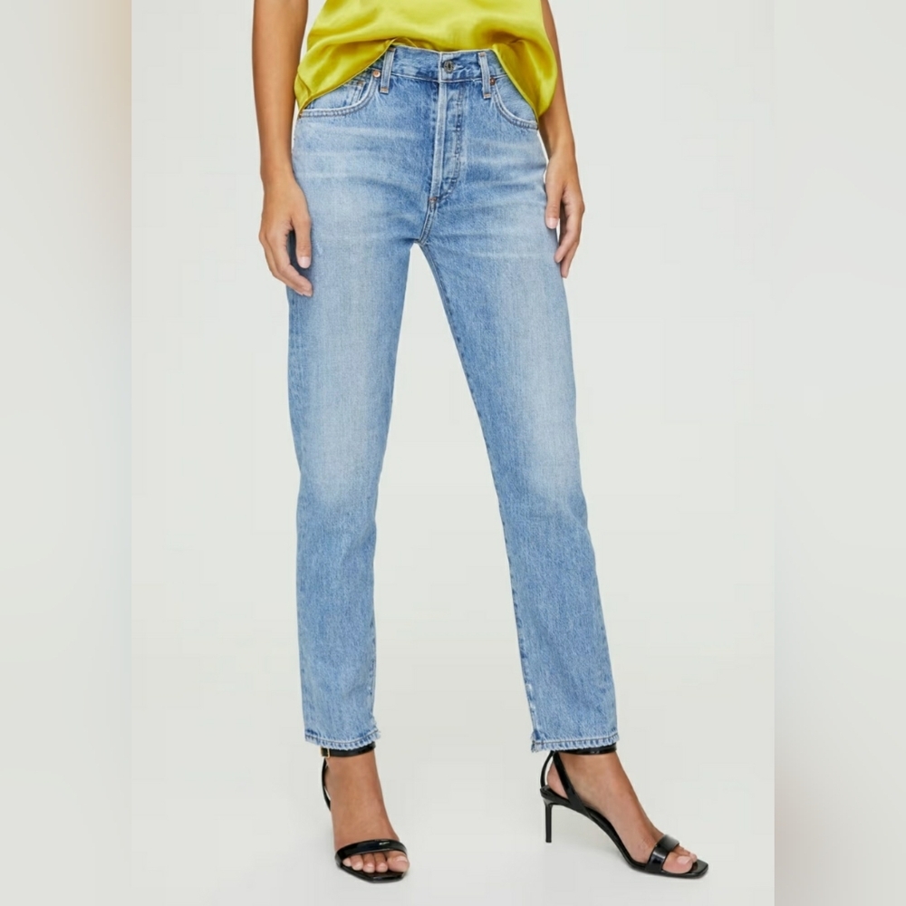 Citizens Of Humanity Light Blue Ankle Jeans